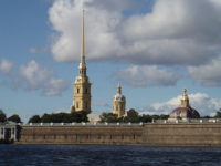 The Peter and Paul Fortress in Saint Petersburg